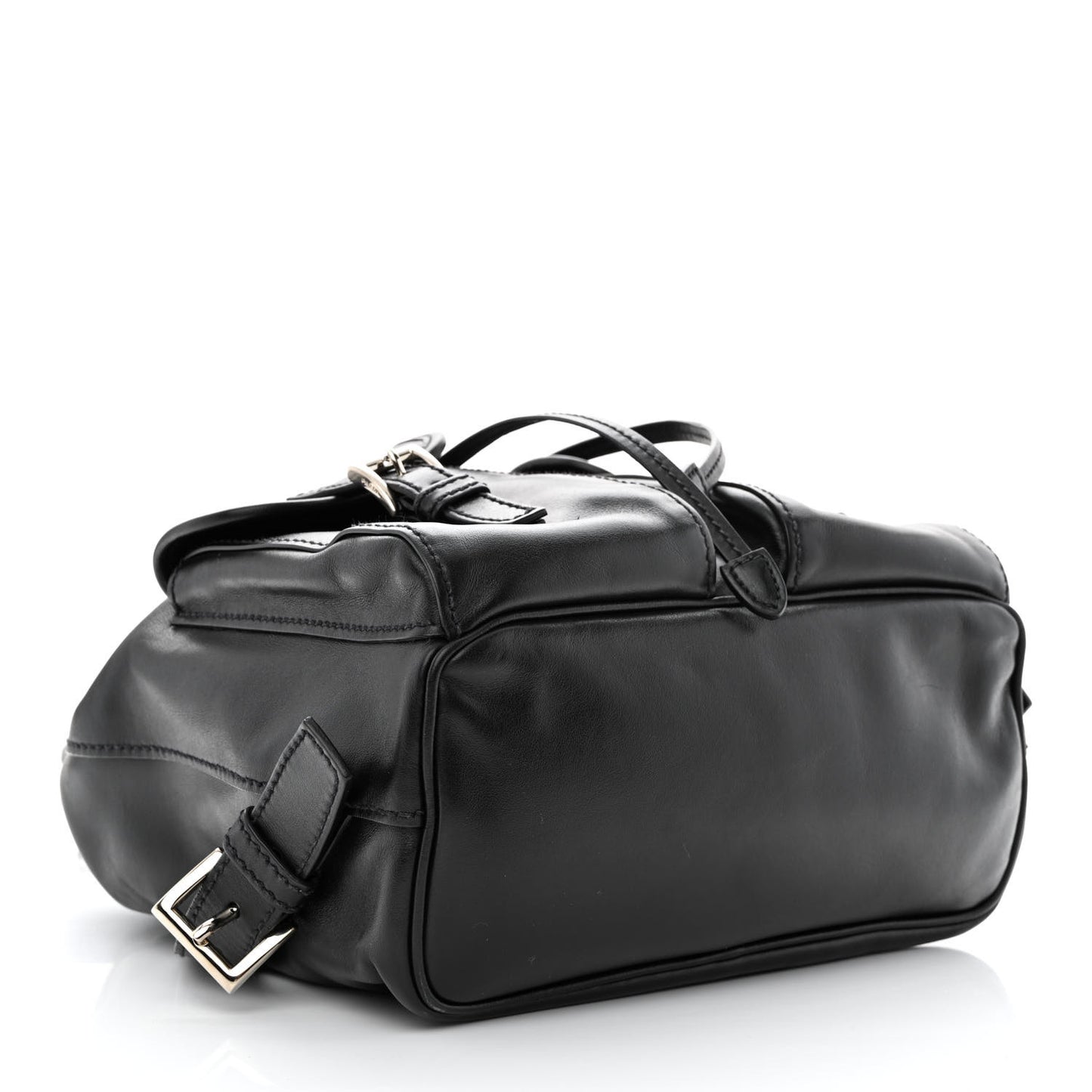 Calfskin Backpack Black