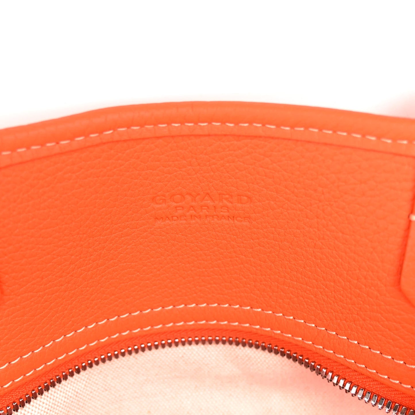 Goyardine Sac Hardy Pet Carrier PM Orange