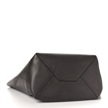 Celine Smooth Calfskin Medium Belt Cabas Phantom Dark Brown 4 of 10