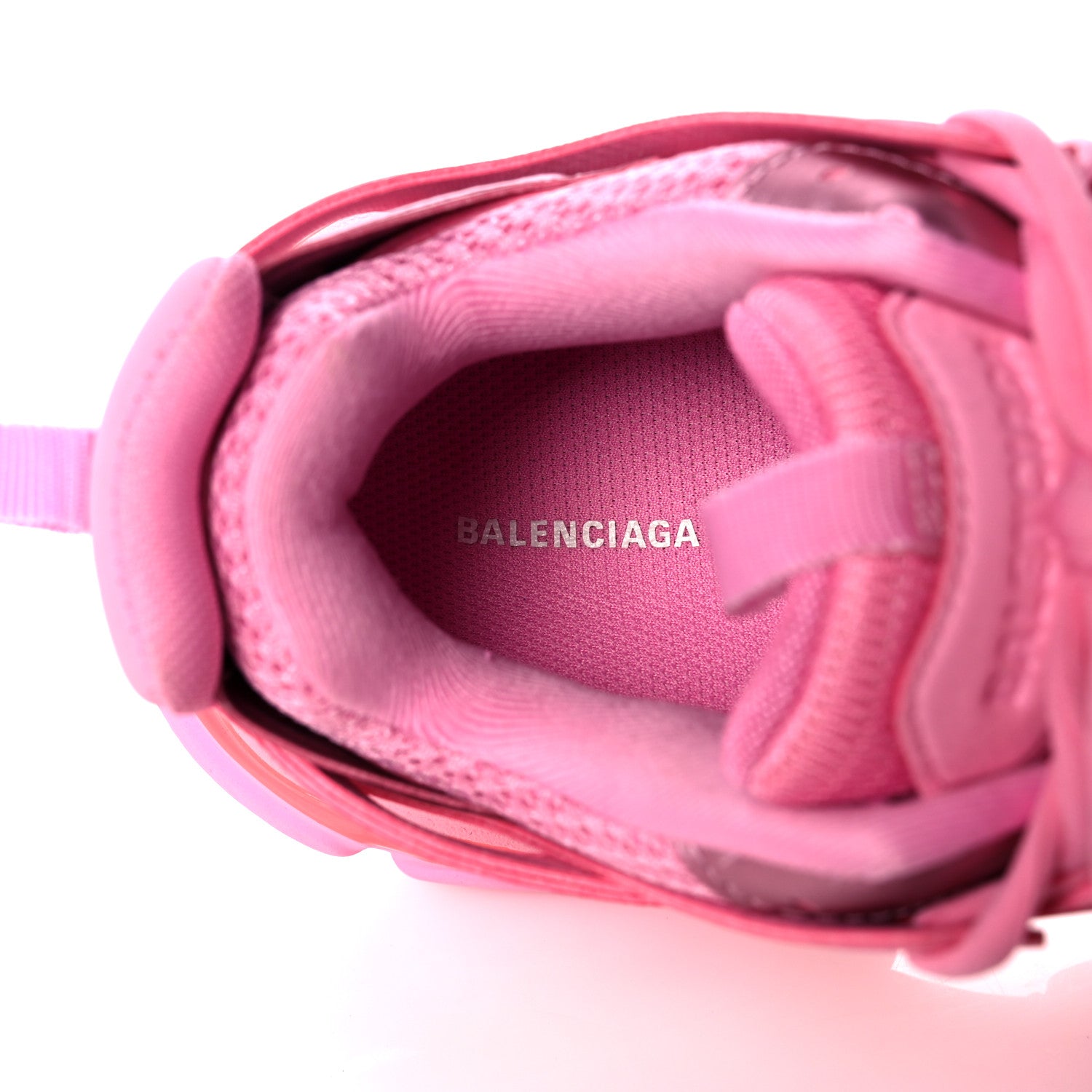Balenciaga Mesh Nylon Womens Track Sneakers 37 Pink 6 of 6