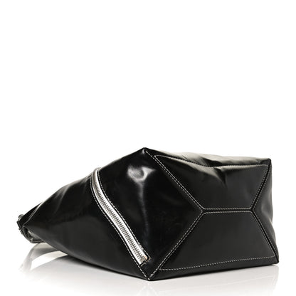 Proenza Schouler Calfskin Large Cire Zip Hobo Black 4 of 17