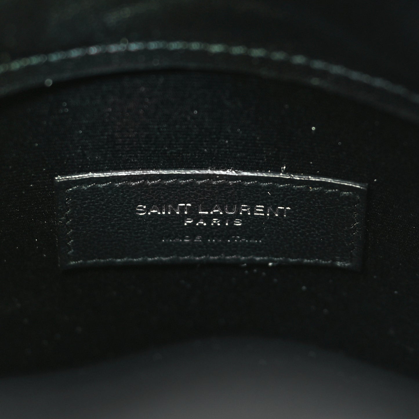 Calfskin Wicker Small Bahia Bucket Bag Black