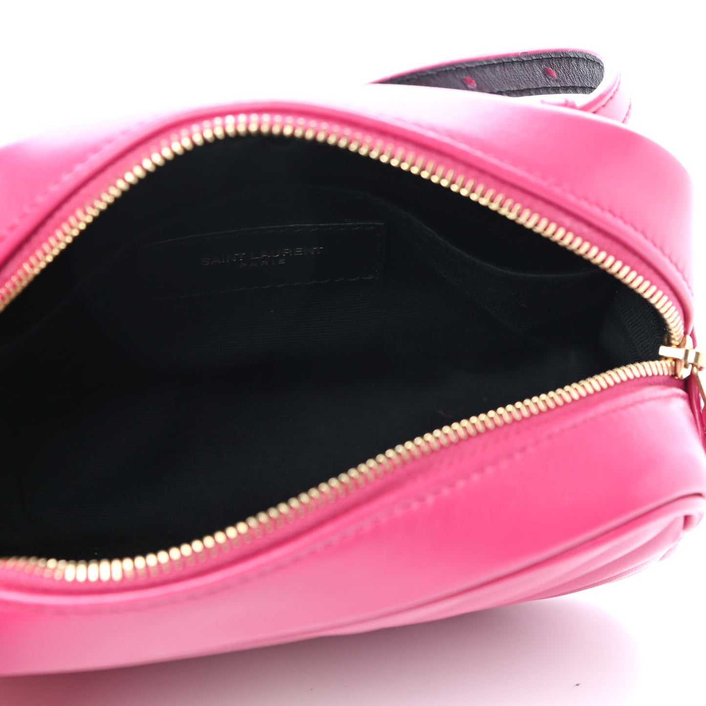 Calfskin Matelasse Monogram Lou Belt Bag Bright Pink