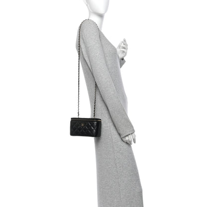 Chanel Caviar Quilted Small Vanity Case With Chain Black 2 of 10