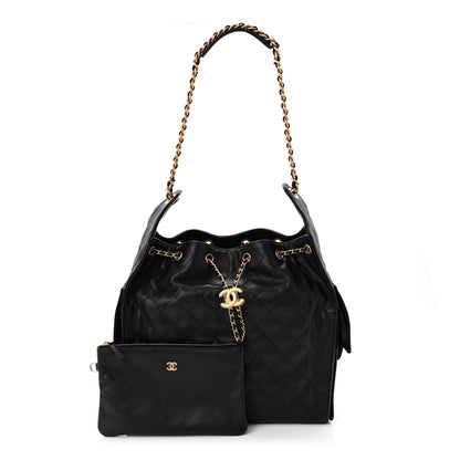 Chanel Caviar Quilted Medium Chanel 25 Handbag Black 3 of 13
