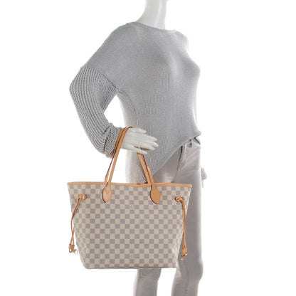Louis Vuitton Damier Azur Neo Neverfull MM 2 of 9