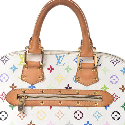 Louis Vuitton Monogram Multicolor Alma White 7 of 12