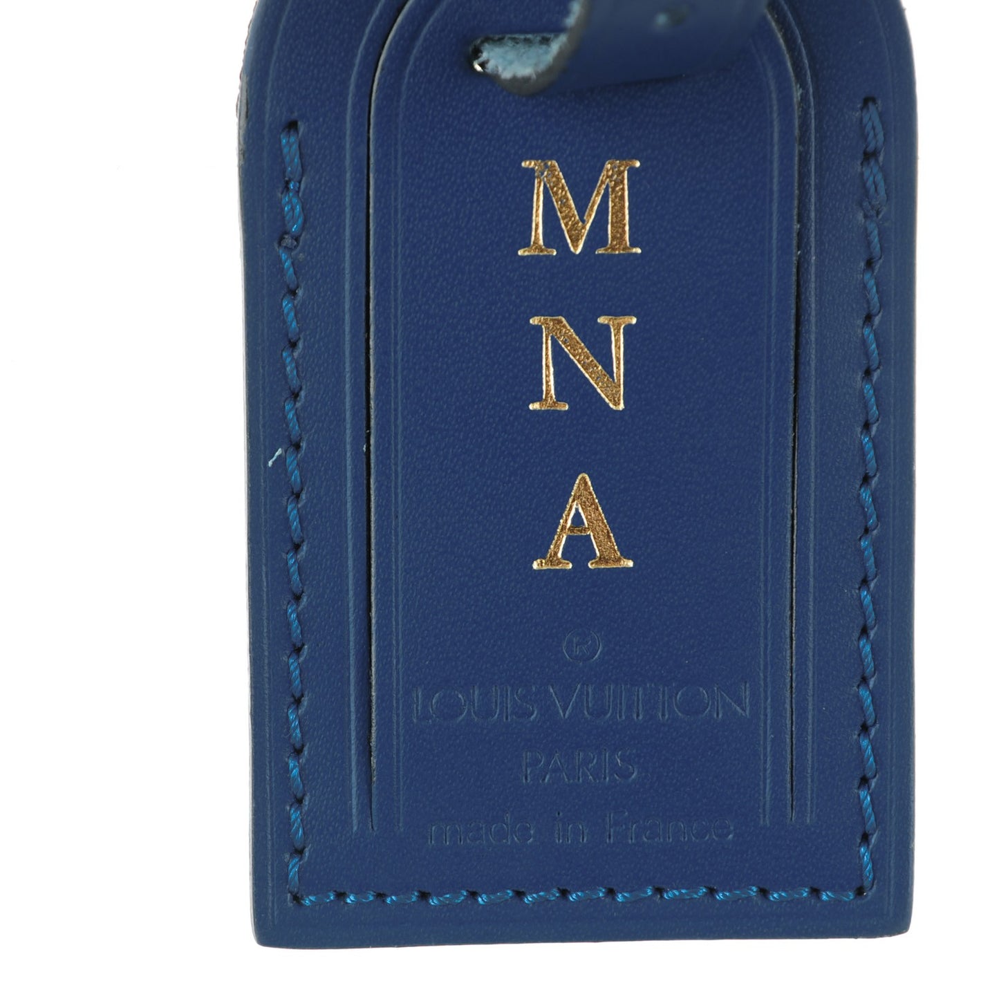 Calfskin Small Luggage Tag Toledo