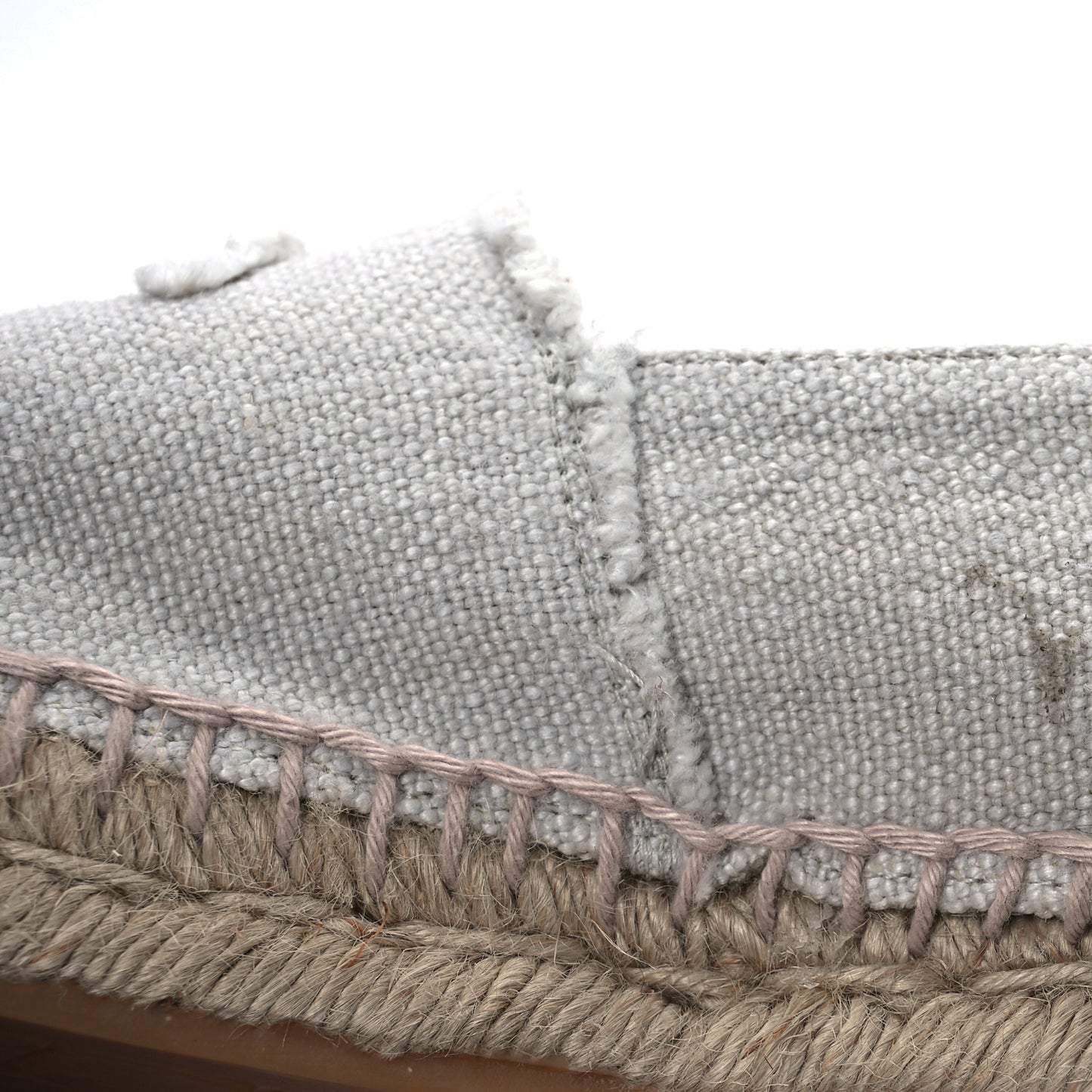 Linen CC Espadrilles 37 Beige Black