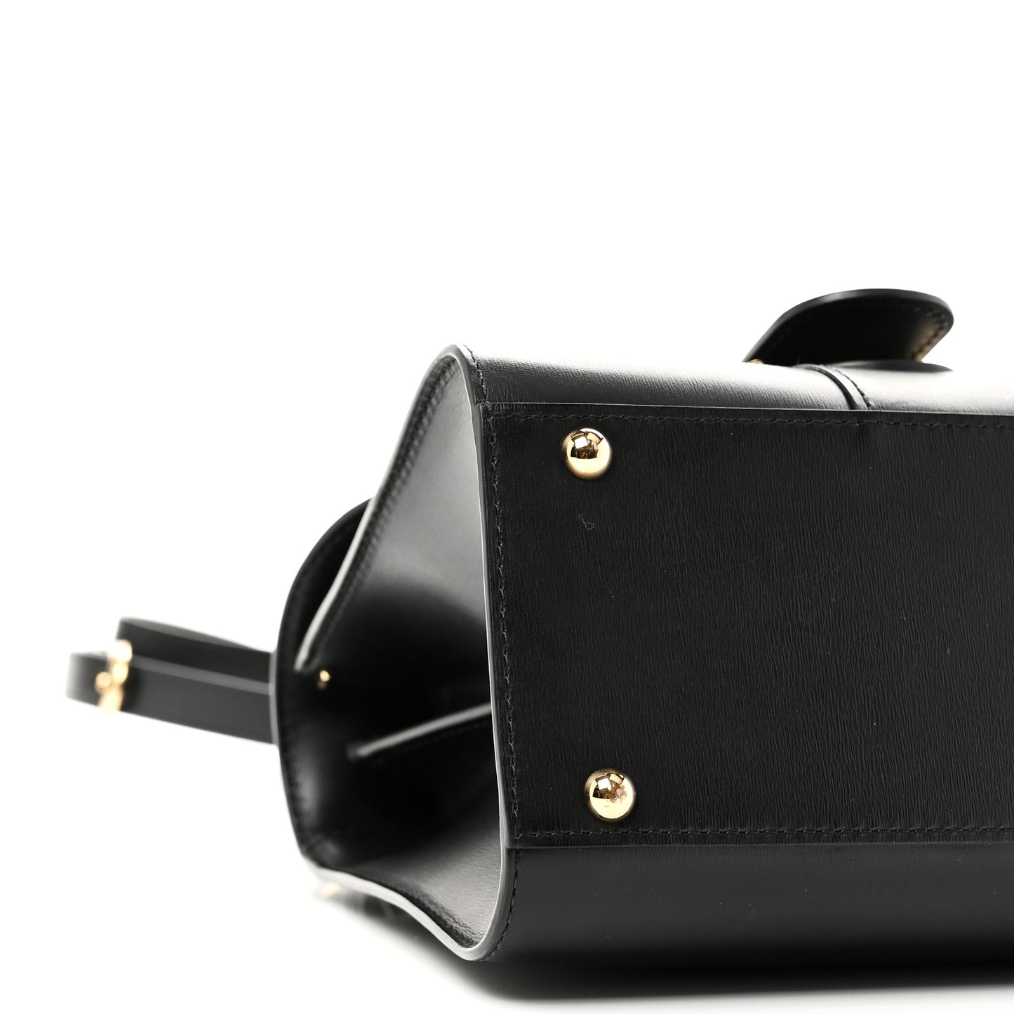Box Calfskin Mini Brillant Satchel Black