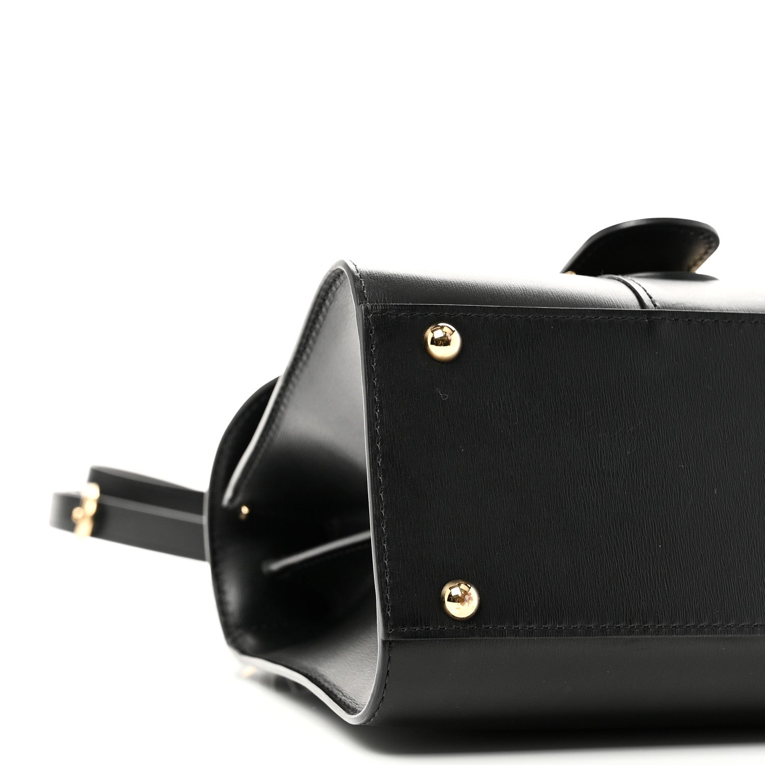 Delvaux Box Calfskin Mini Brillant Satchel Black 9 of 10
