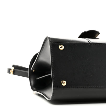 Delvaux Box Calfskin Mini Brillant Satchel Black 9 of 10