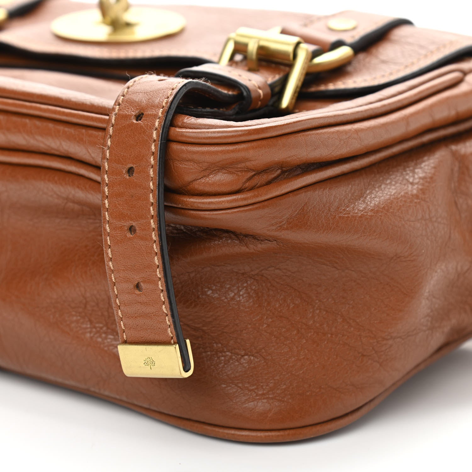 Mulberry Soft Buffalo Postmans Lock Camera Bag Oak 9 of 10