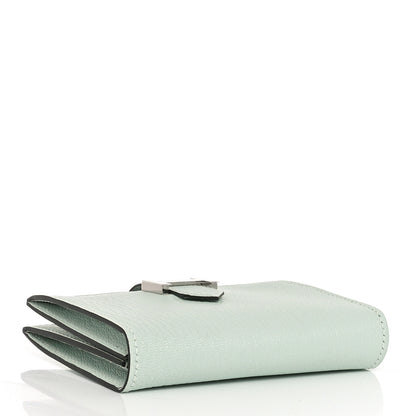 Hermes Chevre Mysore Bearn Card Holder Wallet Vert Peppermint 4 of 8