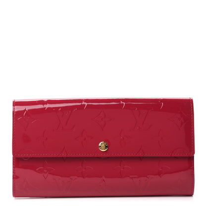 Louis Vuitton Vernis Sarah Wallet Fuchsia 1 of 7