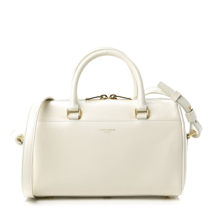 Saint Laurent Calfskin Classic Baby Duffle Dove White 1 of 11
