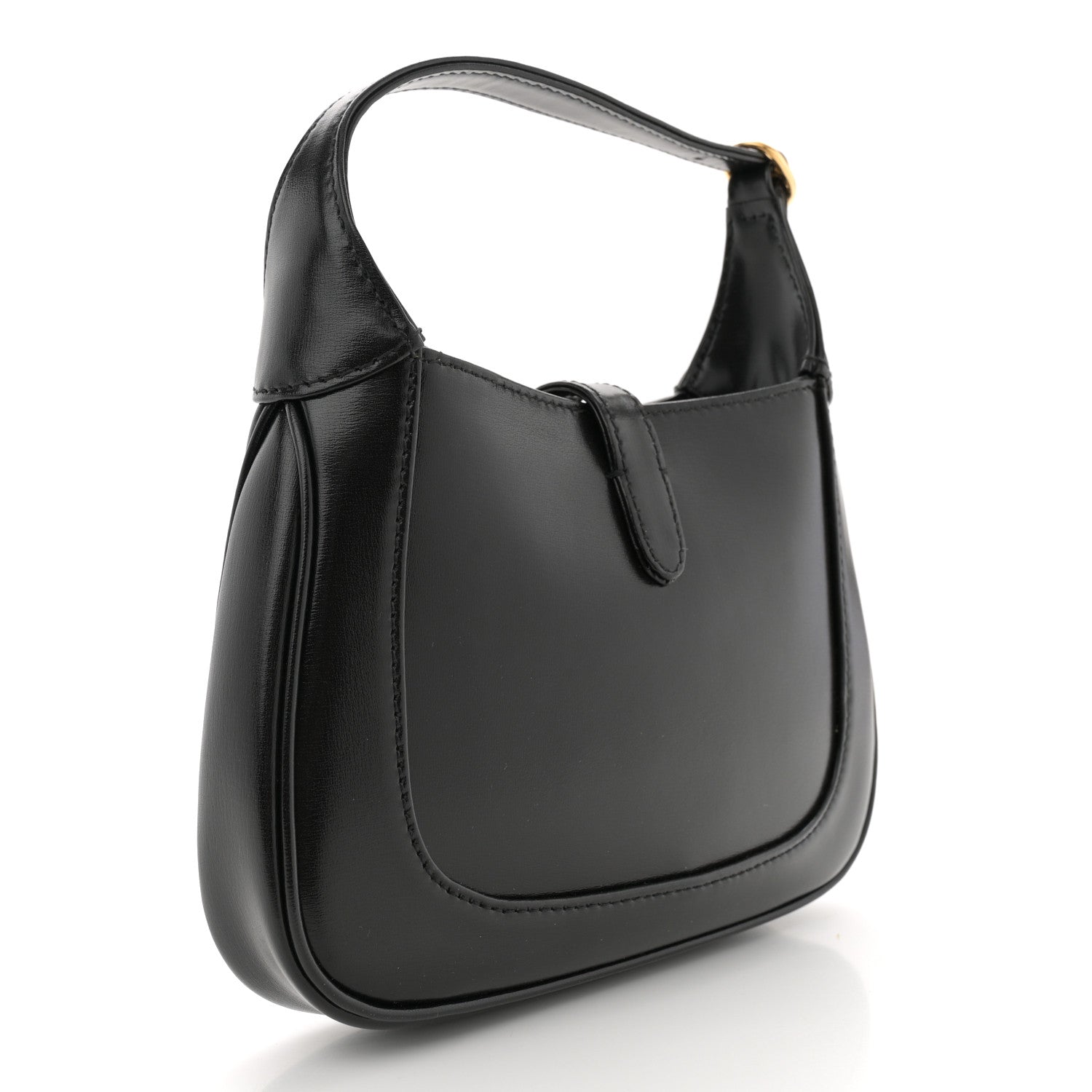 Gucci Boarded Dyana Lux Calfskin Mini Jackie 1961 Hobo Black 3 of 11