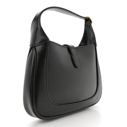 Gucci Boarded Dyana Lux Calfskin Mini Jackie 1961 Hobo Black 3 of 11