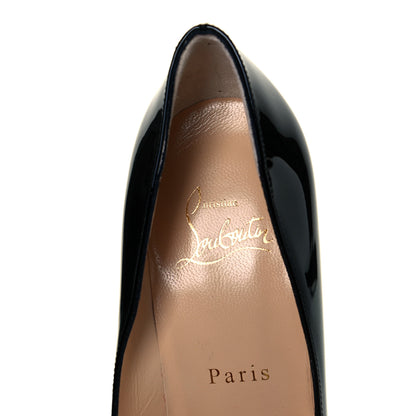 Christian Louboutin Patent Pigalle Follies 100 Pumps 37 Black 7 of 8