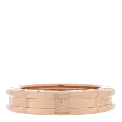 Bulgari 18K Rose Gold B.Zero1 One-Band Ring 51 5.75 1 of 5