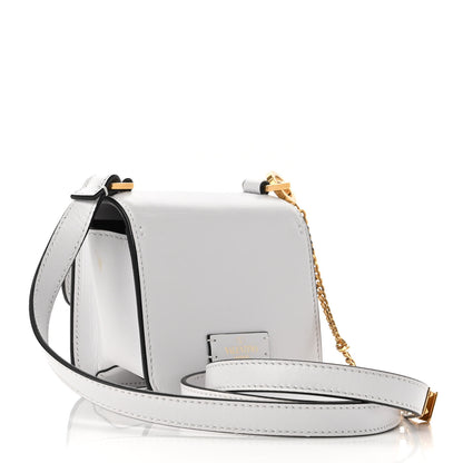 Valentino Garavani Smooth Calfskin Micro VSling Shoulder Bag White 3 of 10