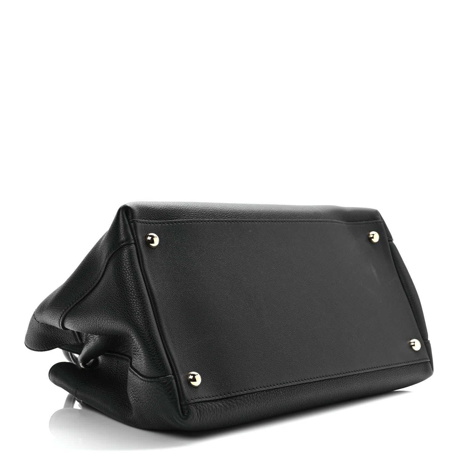 Burberry Grainy Calfskin Medium Milton Satchel Black 3 of 7