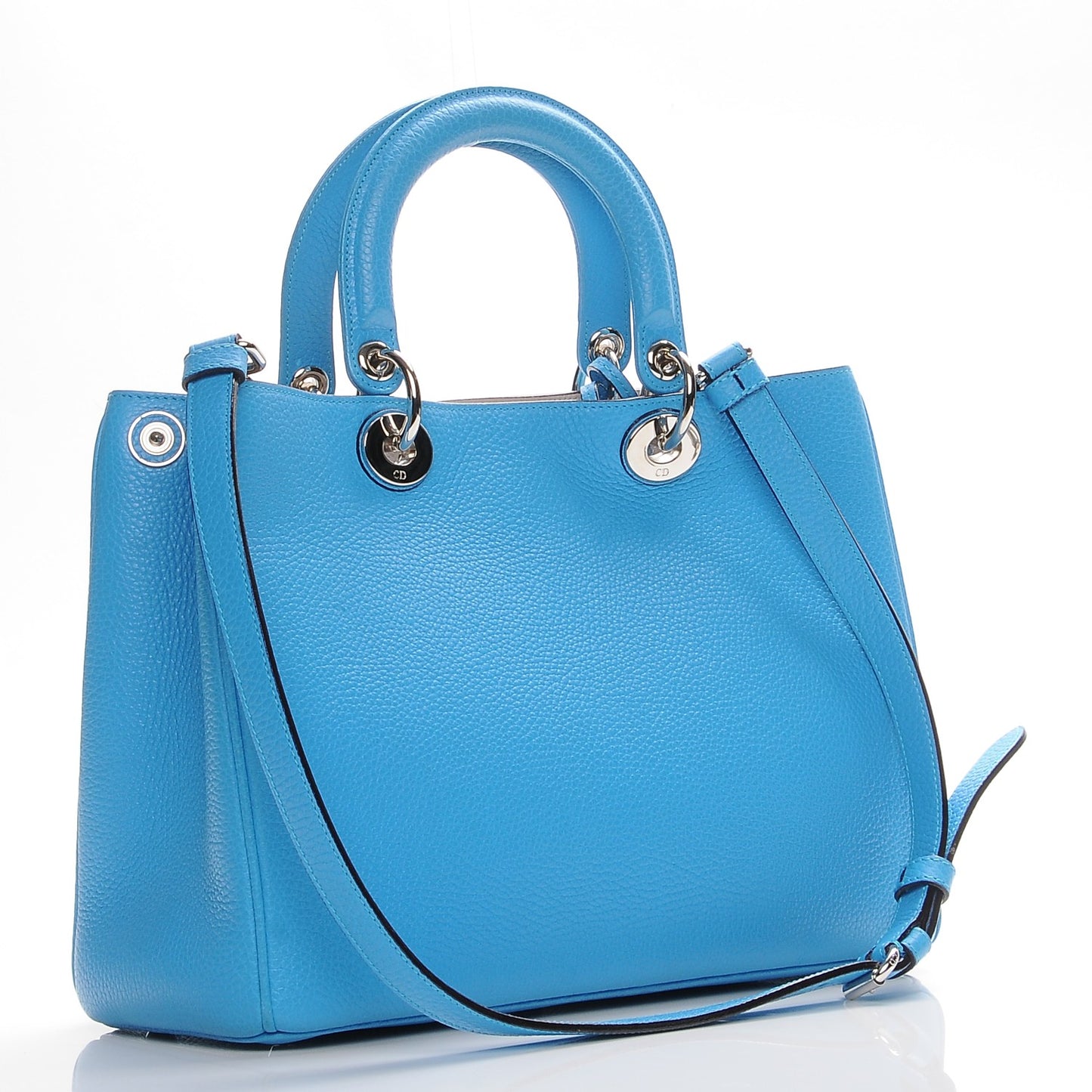 Bullcalf Medium Diorissimo Tote Bleu Nosy