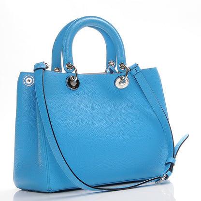 Christian Dior Bullcalf Medium Diorissimo Tote Bleu Nosy 4 of 11