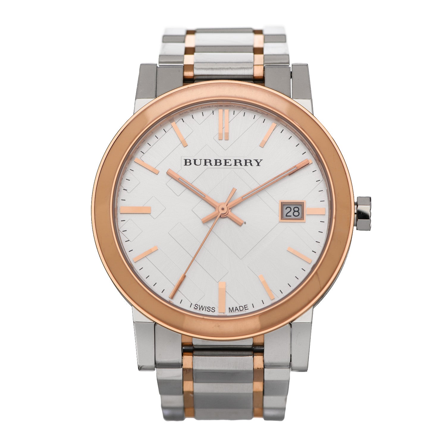 Burberry Stainless Steel 38mm The City Quartz Watch BU9006 1 of 5