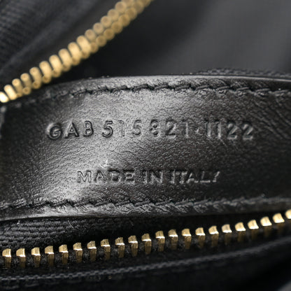Saint Laurent Raffia Monogram Medium Jamie Black 7 of 10