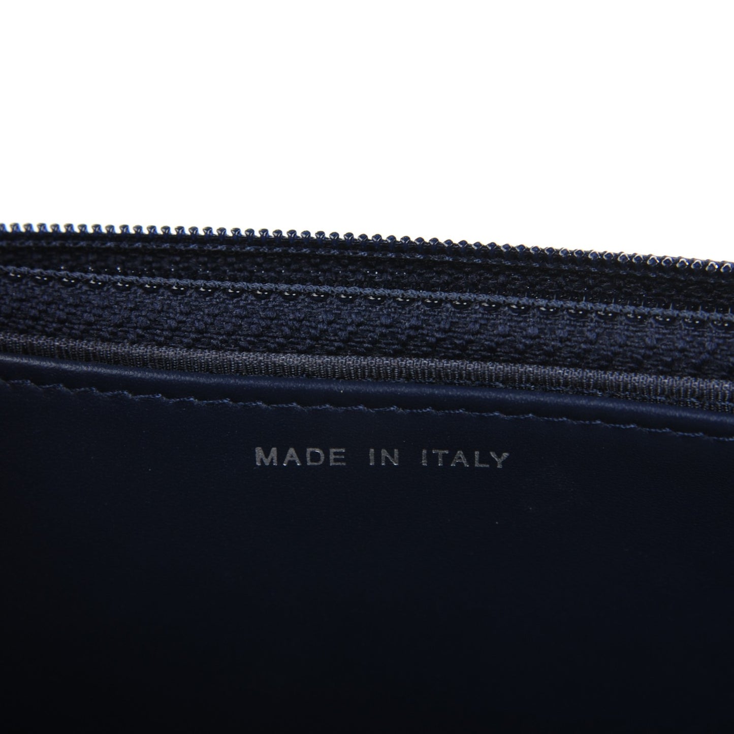 Caviar Chevron Wallet On Chain WOC Navy