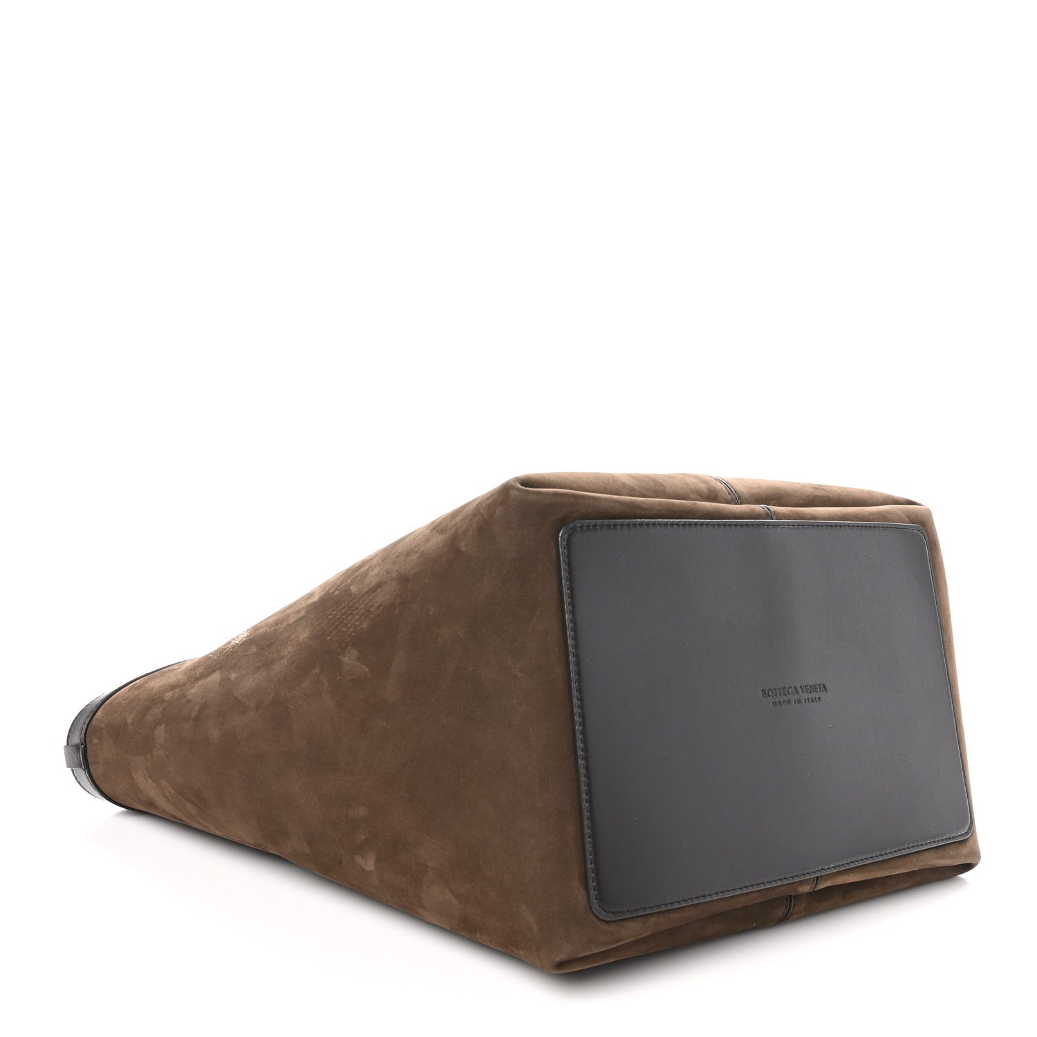 Bottega Veneta Suede Nappa Intrecciato Medium Flip Flap Tote Fondant 5 of 12