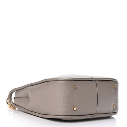 Mulberry Small Classic Grain Calfskin Leighton Grey 4 of 10
