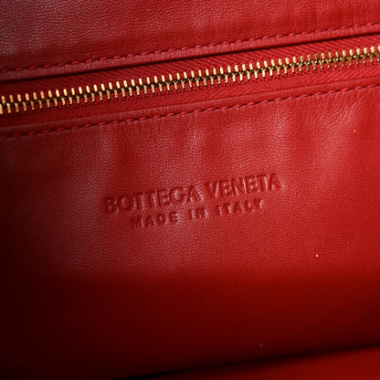 Bottega Veneta Silky Calfskin Large Hop Rosewood Space Lapilli 8 of 11