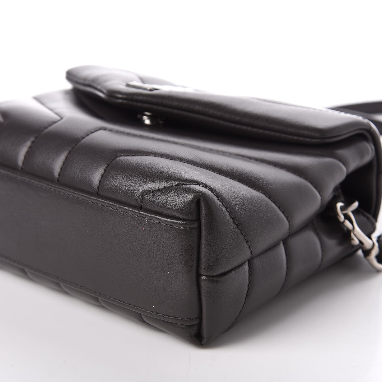 Calfskin Y Quilted Monogram Toy Loulou Crossbody Bag Earth