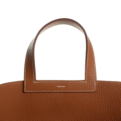 Hermes Taurillon Clemence Halzan 31 Gold 14 of 16