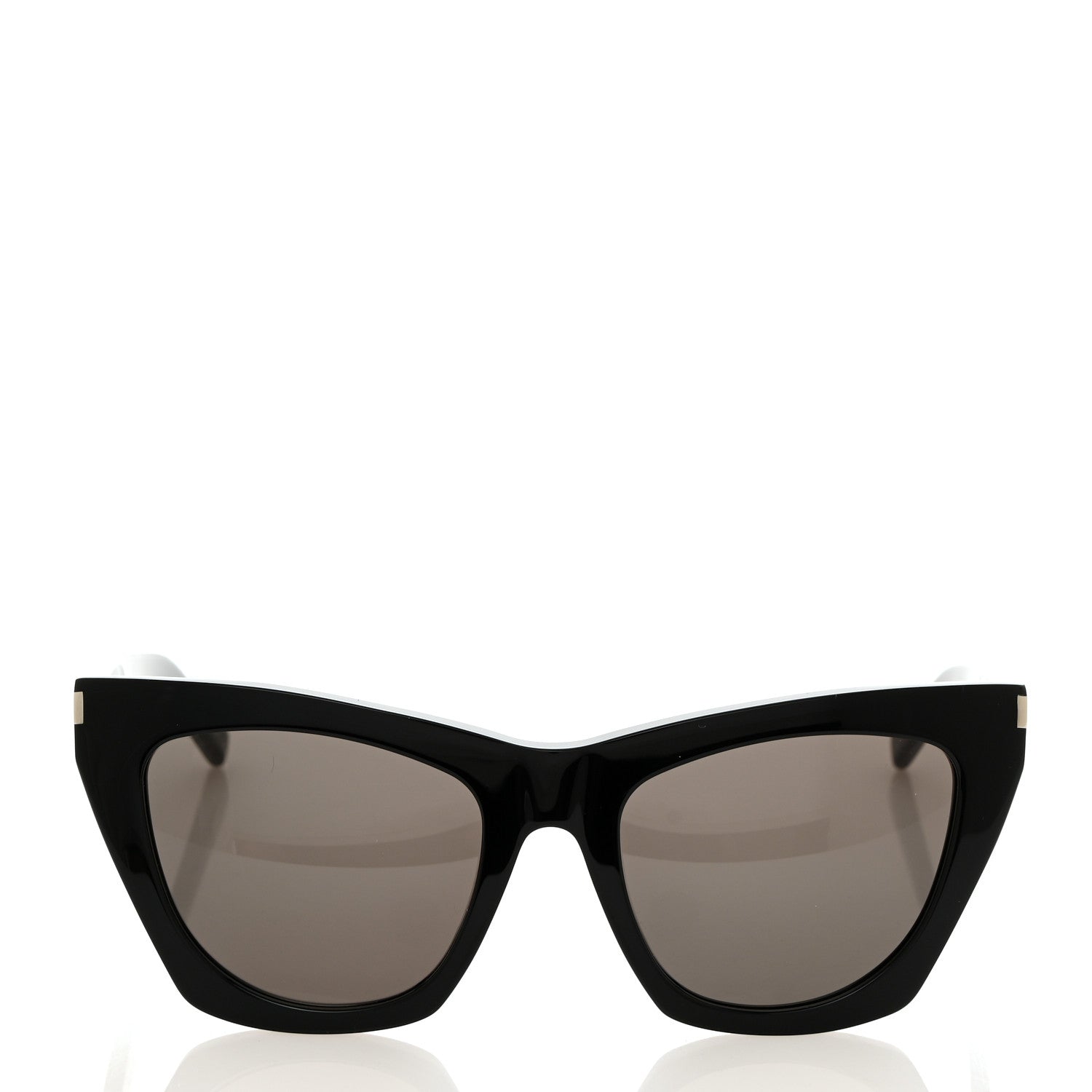 Saint Laurent New Wave SL214 Kate Cat Sunglasses Black 2 of 8