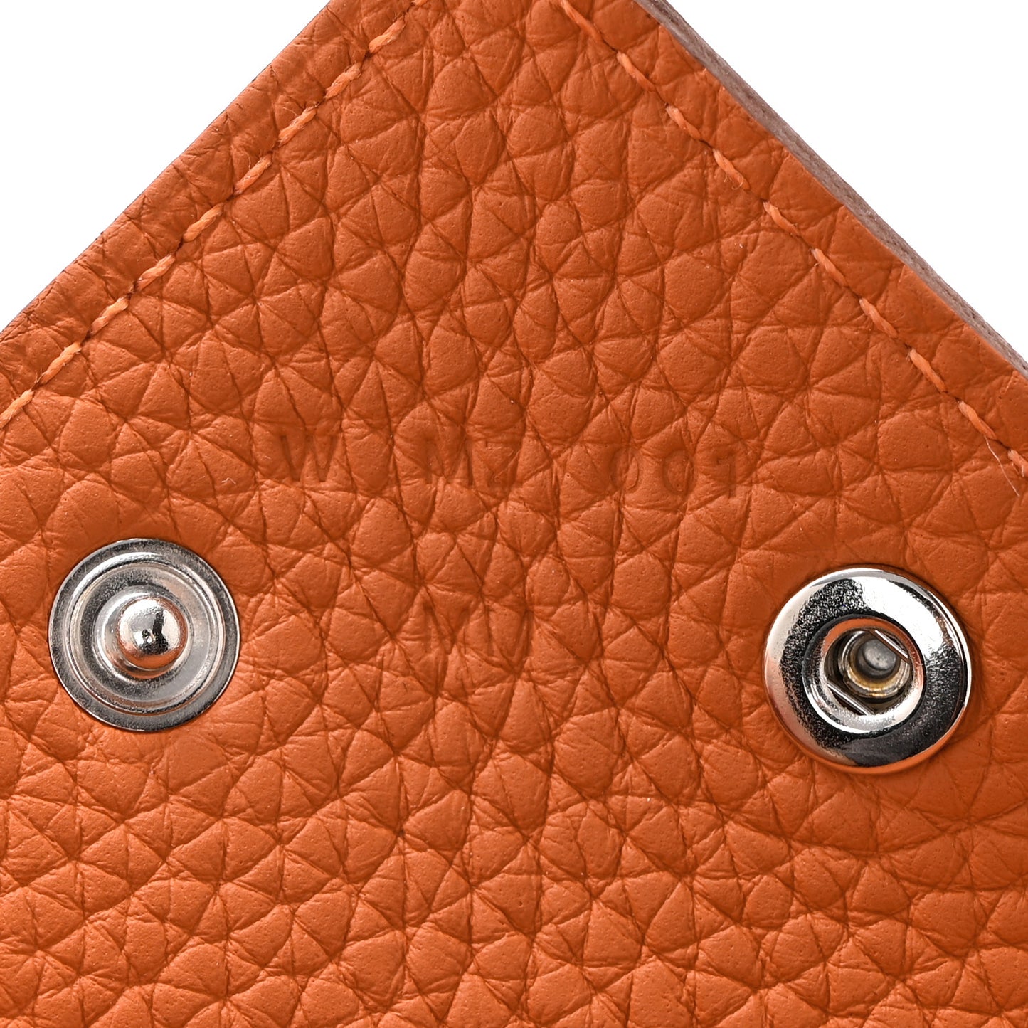 Taurillon Clemence Mises et Relances Change Tray Orange