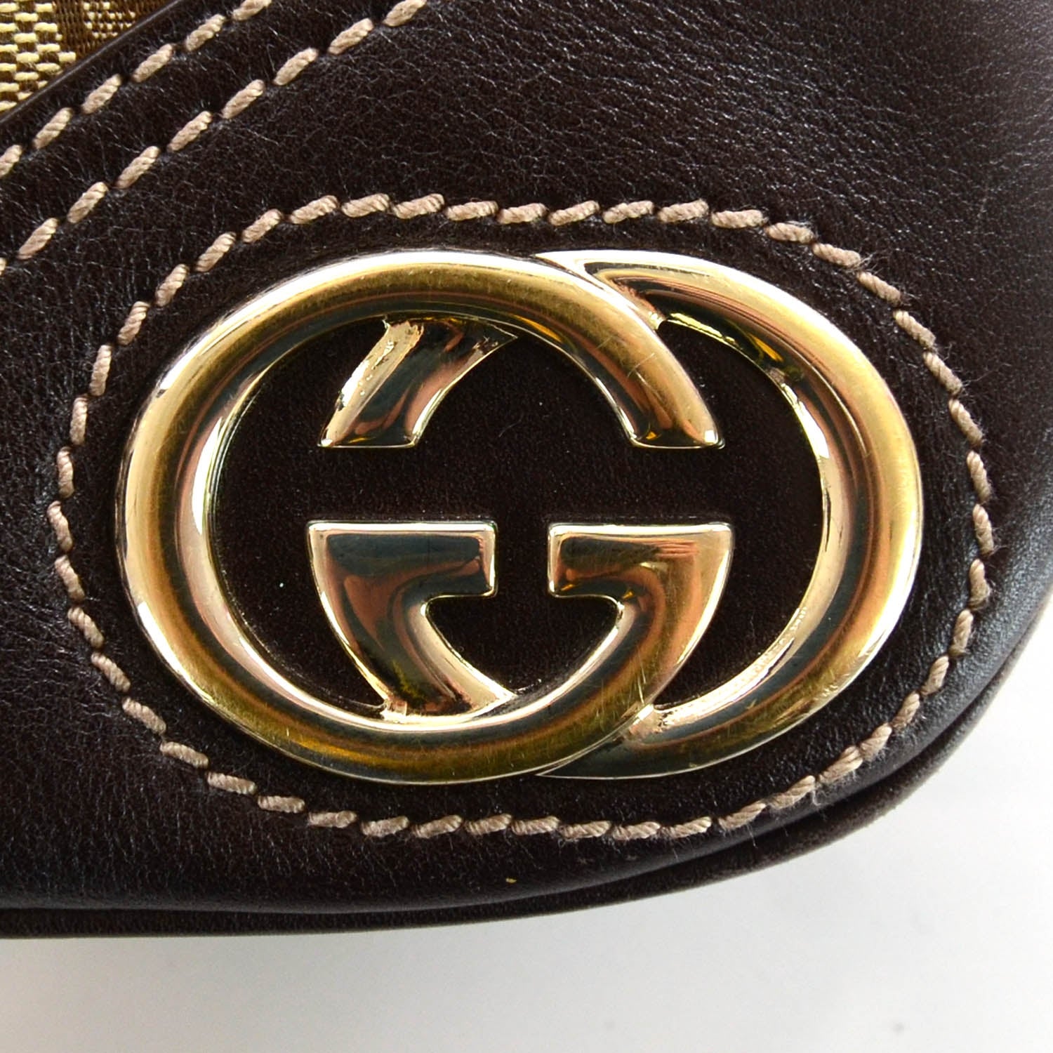Gucci Monogram New Britt Medium Hobo Ebony 6 of 10