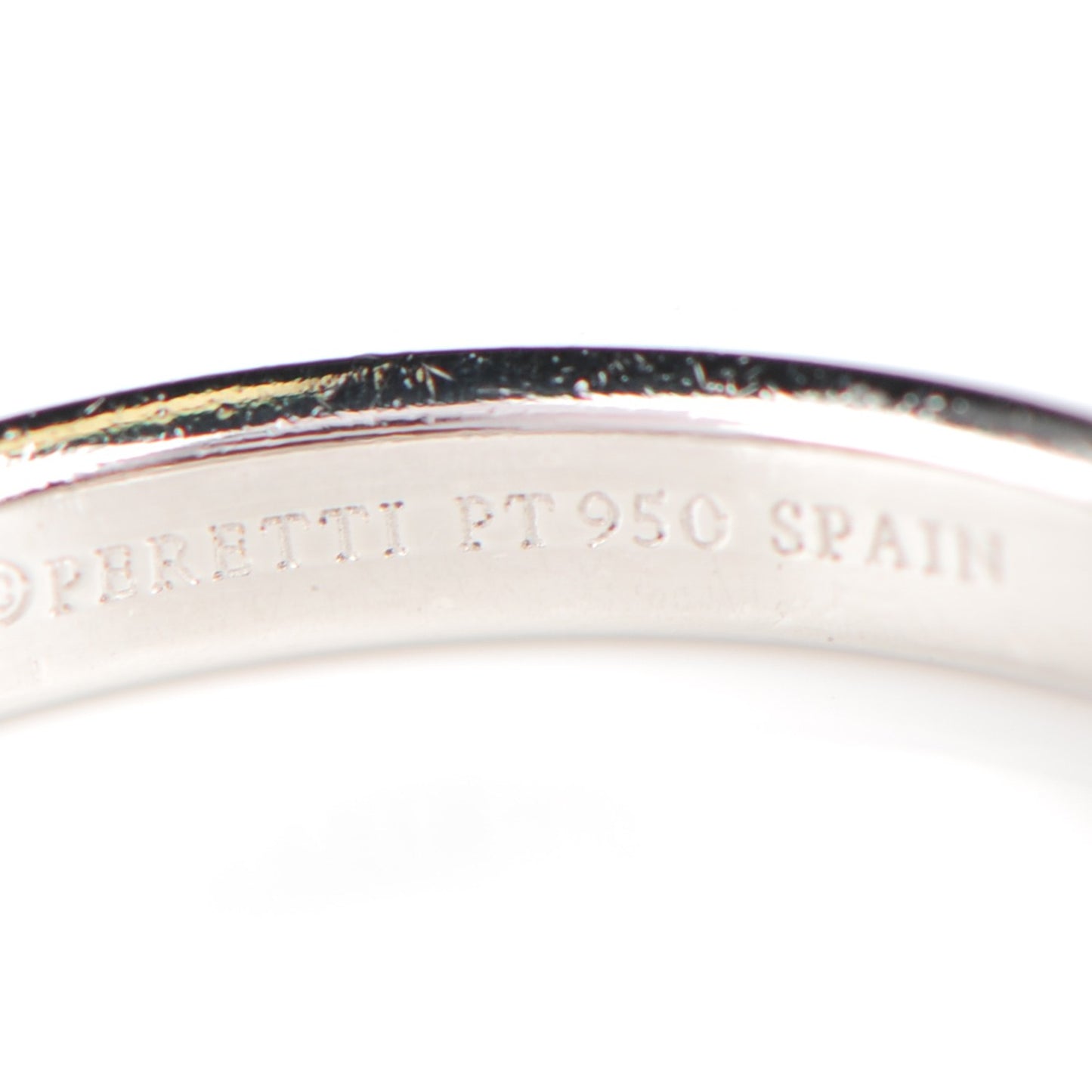 Platinum 3mm Classic Wedding Band Ring 54 7