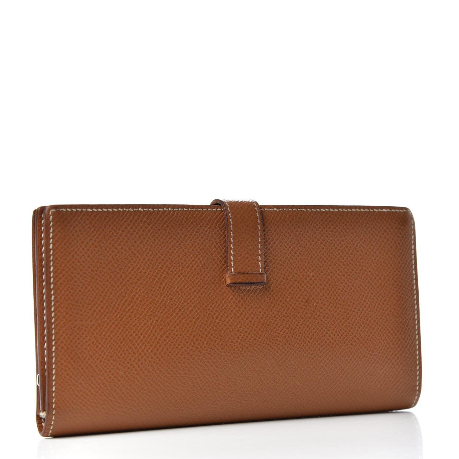 Hermes Epsom Bearn Gusset Wallet Gold 3 of 6