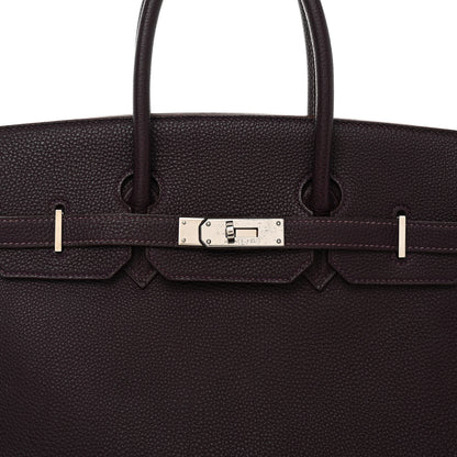 Hermes Togo Birkin 35 Raisin 8 of 11