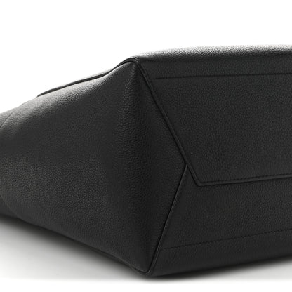 Celine Soft Grained Calfskin Sangle Bucket Bag Black 8 of 10