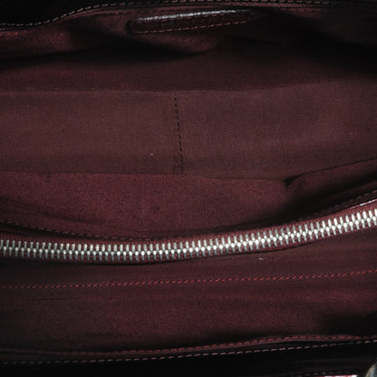 Chanel Patent Grand Shopping Tote GST Bordeaux 5 of 7