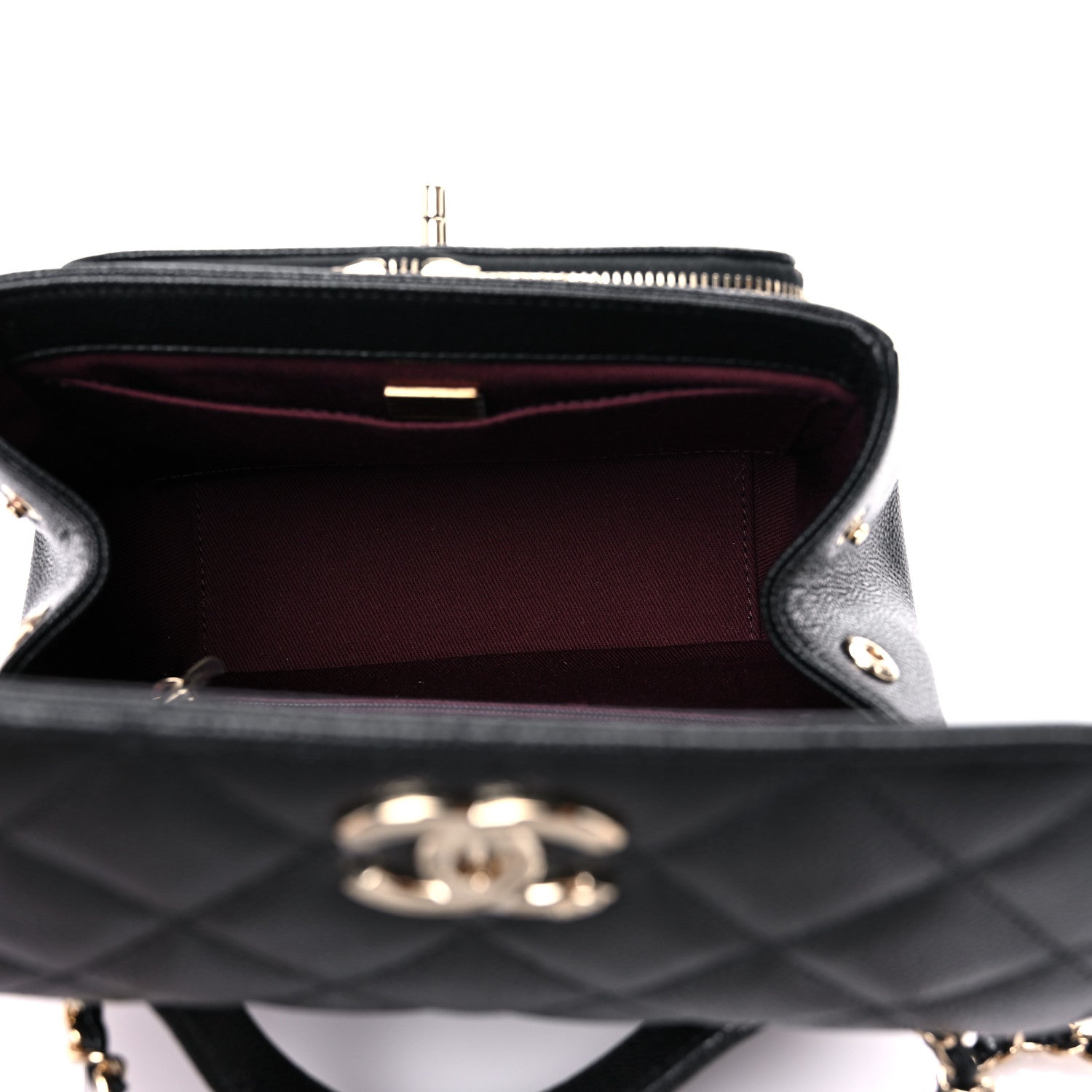 Chanel Caviar Quilted Small Business Affinity Flap Black 5 of 10