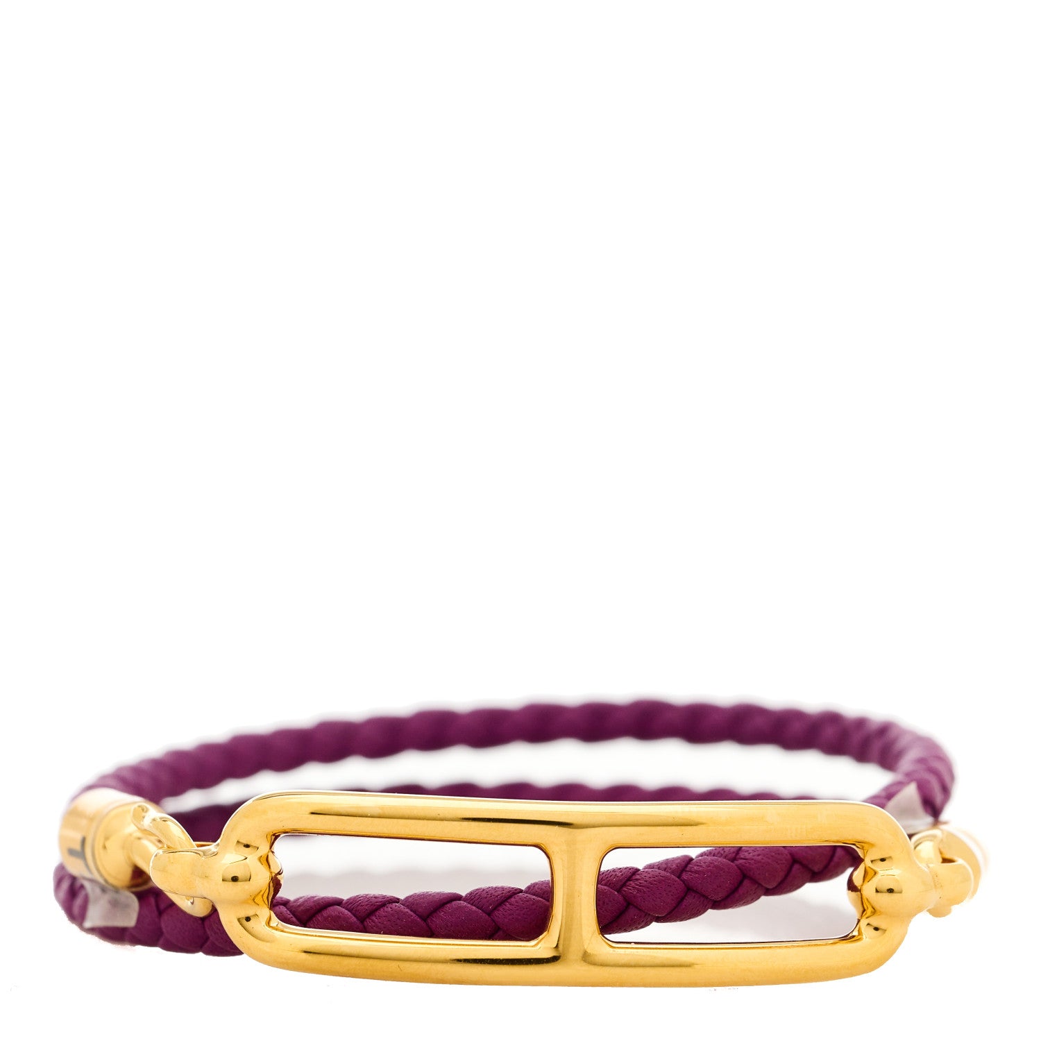 Hermes Swift Roulis Double Tour Bracelet T2 Anemone 1 of 4