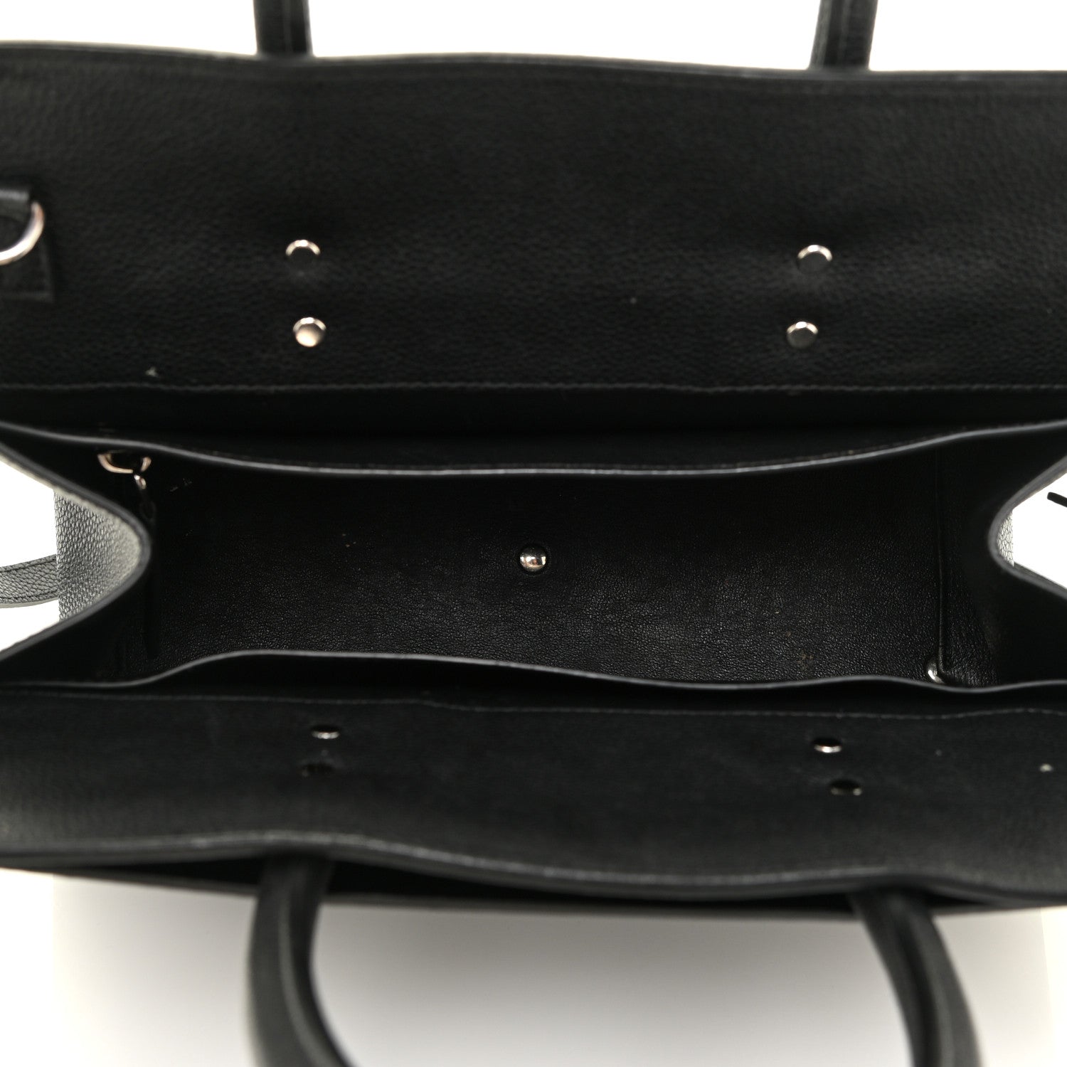 Givenchy Grained Calfskin Small Horizon Satchel Black 5 of 18