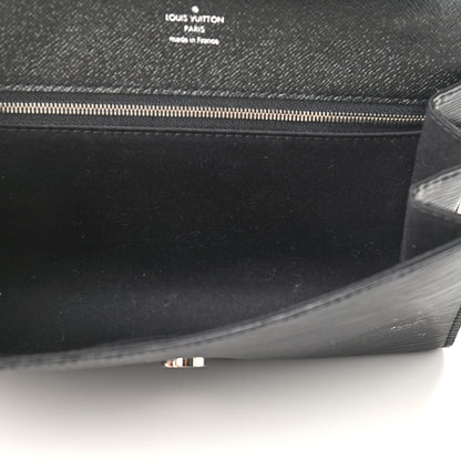Louis Vuitton Epi Clery Black 5 of 12
