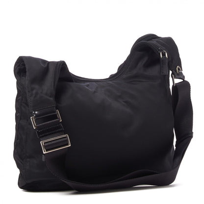 Prada Nylon Tessuto Messenger Bag Black 2 of 9