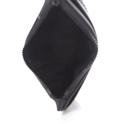 Christian Dior Ultra Matte Calfskin Studded Diorama Card Holder Black 5 of 6